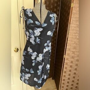 Lisa Jo Navy sleeveless Dress, Size Medium